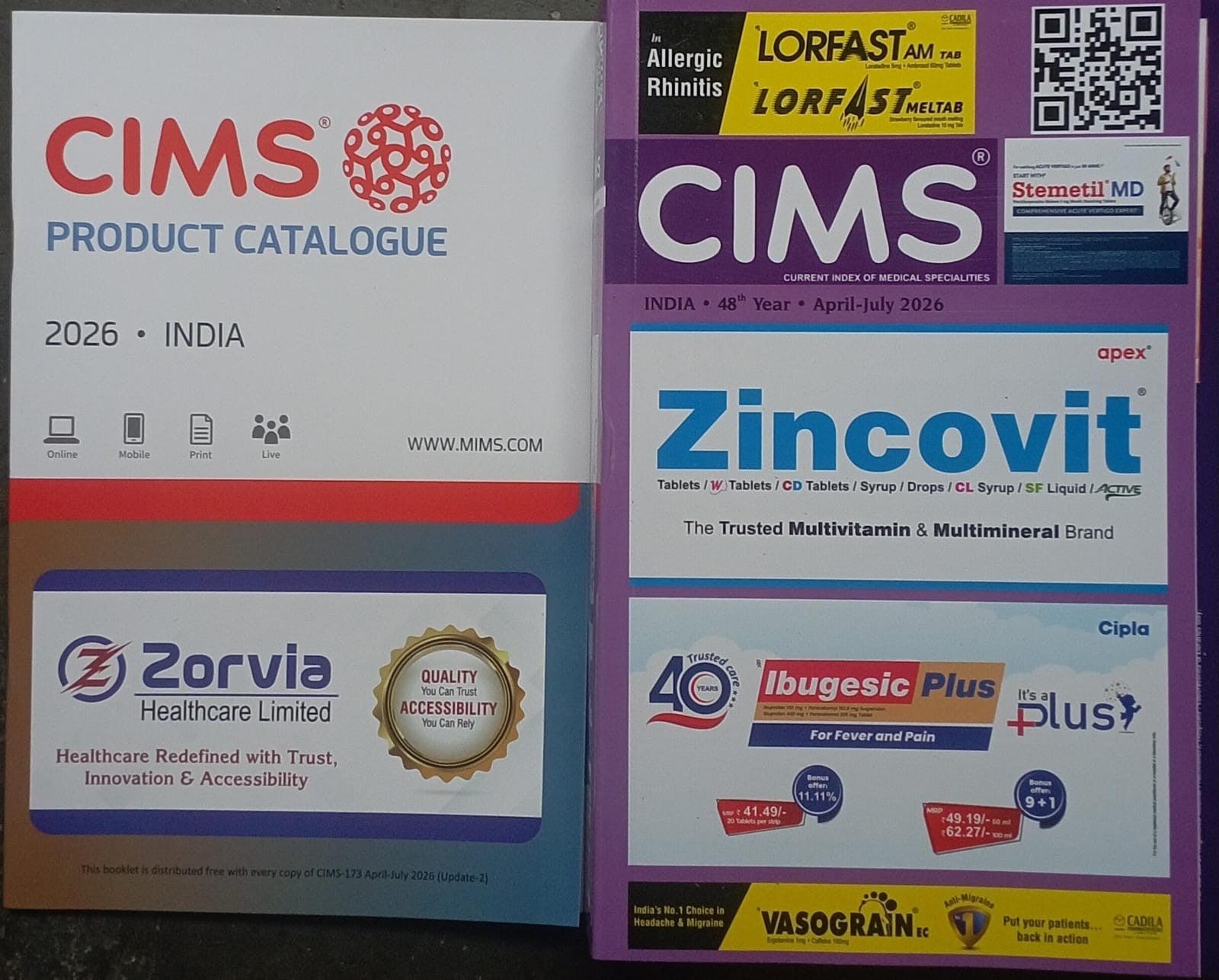 CIMS India April 2026-July 2026 Year 48th Book English Medium With Free Khatu Shyam Sticker