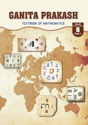 NCERT Combo Set Of 2 Books Ganita Prakash Mathemathics Part 1 And 2 Textbook For Class 8 English Medium