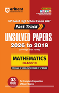 Mathematics Unsolved Papers Class 10 UP Board Exam 2027 English Medium Based on NCERT, Latest Syllabus By Arihant, With Free Khatu shyam Sticker