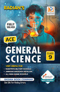 Ace General Science Book for Class 9 Useful for JNV Sainik School AISSEE RMS Olympiad and Other Entrance and Competitive Exams in English By Radian, With Free Khatu Shyam Sticker