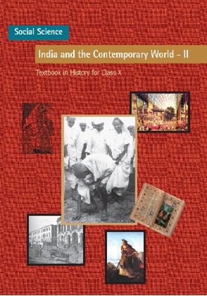 NCERT India And Contemporary World Class 10 Part 10 Textbook For History English Medium Code 1066