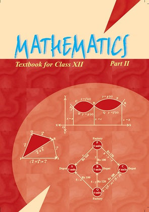 NCERT Mathematics Class 12 Part 2 Textbook For English Latest Edition 2026-27 Based On CBSE Syllabus Code 12080