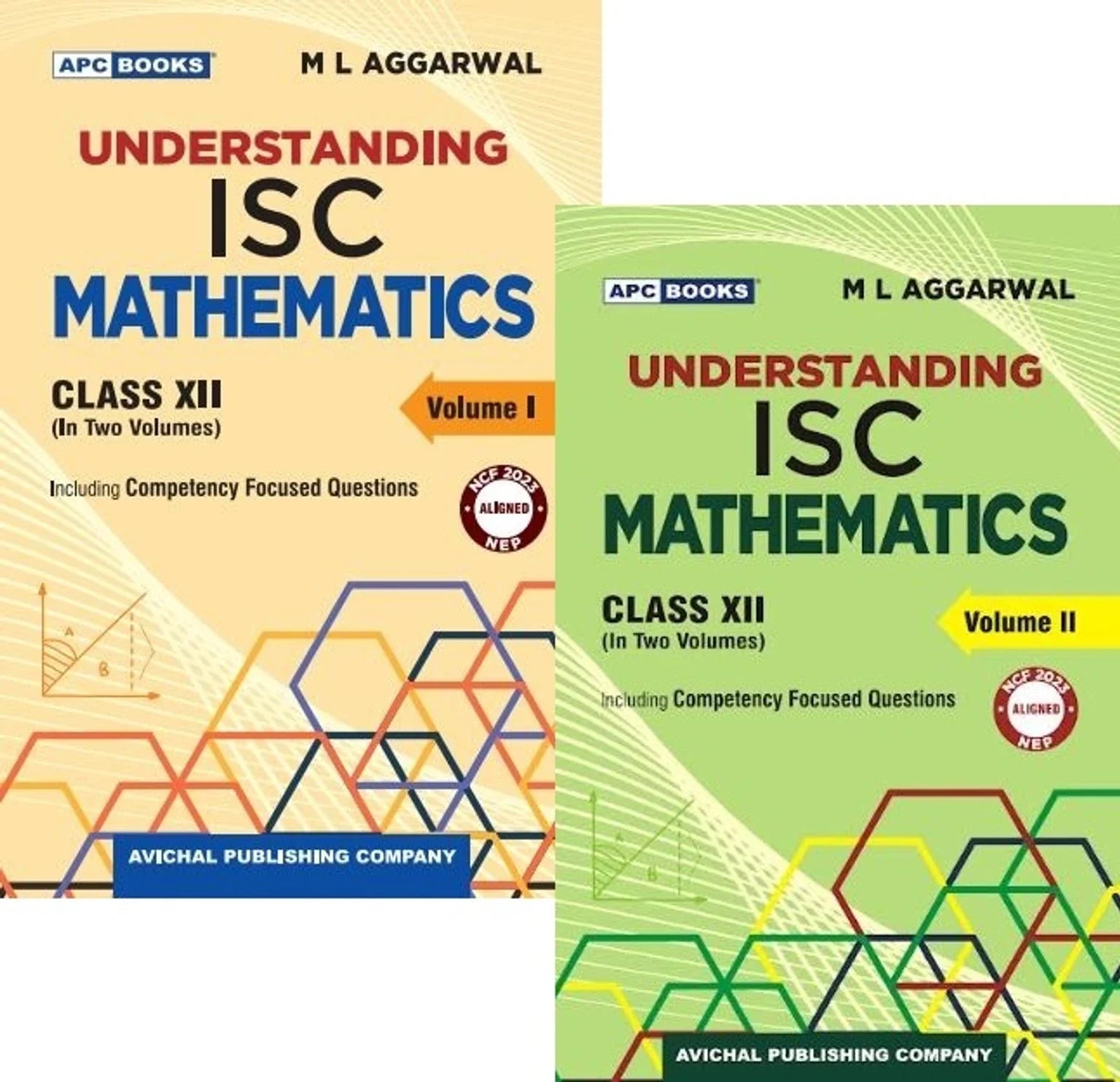 APC Understanding ISC Board Class 12th Mathematics Vol 1 And 2 In Two Volumes By M L Agrawal Including Competency Focused Questions